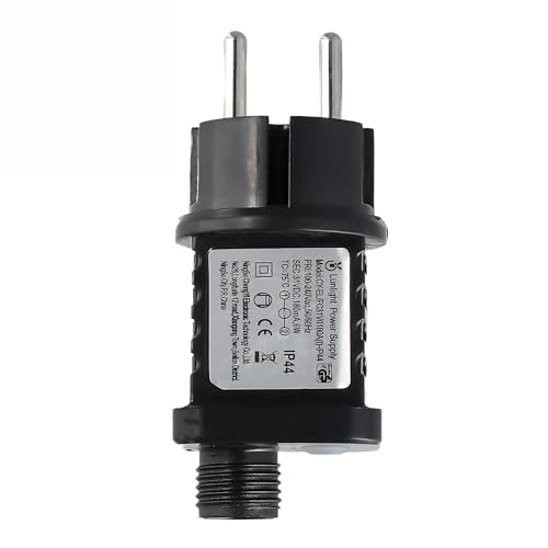 31V Stecker Netzteil Adapter, LED Niederspannungs Transformator mit 8 Beleuchtungsmodi, Timer und Speicherfunktion, für Weihnachtsbeleuchtung, Lichternetz, Lichterkette Eisregen und Lichtervorhang 31V Stecker Netzteil Adapter, LED Niederspannungs Transformator mit 8 Beleuchtungsmodi, Timer und Speicherfunktion, für Weihnachtsbeleuchtung, Lichternetz, Lichterkette Eisregen und Lichtervorhang von SopwMap