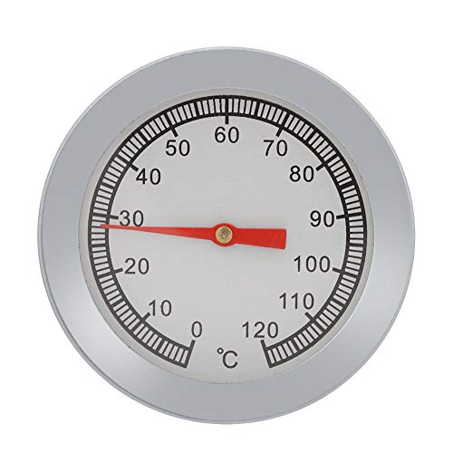 0~120°C Grill BBQ Pizza Grill Thermometer Backofenthermometer aus Edelstahl Grube/Raucher/Grill Temperaturanzeige zum Grill Küche Kochen von Sorand