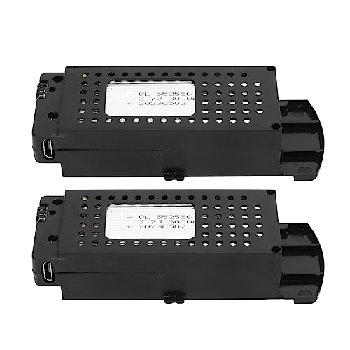 2 Stück Drohnen-Akku, 3,7 V 3000 MAh Lithium-Akku, Ladeschutz, Tragbarer RC-Akku-Ersatz mit 3-in-1-Kabel für S6 G6 und Andere Ferngesteuerte Drohnen 2 Stück Drohnen-Akku, 3,7 V 3000 MAh Lithium-Akku, Ladeschutz, Tragbarer RC-Akku-Ersatz mit 3-in-1-Kabel für S6 G6 und Andere Ferngesteuerte Drohnen von Sorandy
