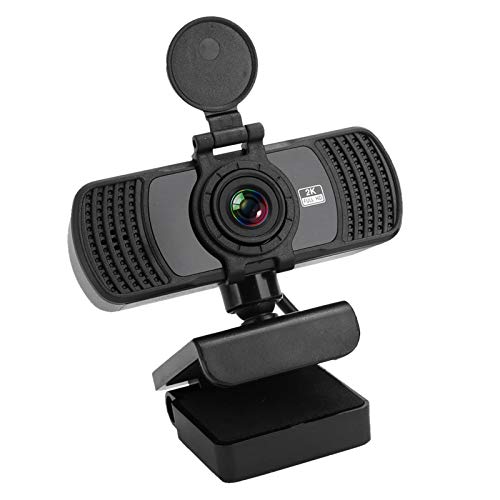2K Full HD Webcam mit Mikrofon, Mic Streaming Webcam mit Abdeckung, 360 ° Ansicht Computer Kamera, Plug & Play USB Webcam für Anrufe/Konferenz, Zoom/Skype/YouTube, Laptop/Desktop von Sorandy