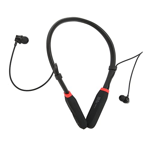 BT Sports Ohrhörer, HiFi-Stereo Deep Bass Drahtlos-Neckband-Headsets Neckband-Kopfhörer 100H Playtime Non Noise Drahtlose Ohrhörer für Cafés, Büros, Sport Outdoor BT Sports Ohrhörer, HiFi-Stereo Deep Bass Drahtlos-Neckband-Headsets Neckband-Kopfhörer 100H Playtime Non Noise Drahtlose Ohrhörer für Cafés, Büros, Sport Outdoor von Sorandy