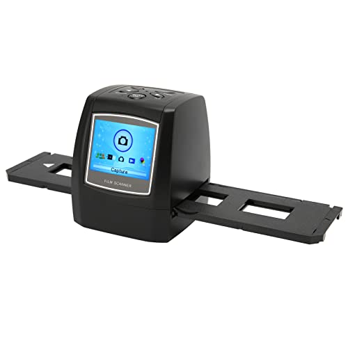 Digitaler Filmscanner, Negativ-Scanner, Tragbar 2.4 Zoll LCD Bildschirm Dia-und Negativscanner Fotoscanner für 35mm 135mm Diafilmnegative, in Digitales JPEG-Format Konvertieren(#1) von Sorandy
