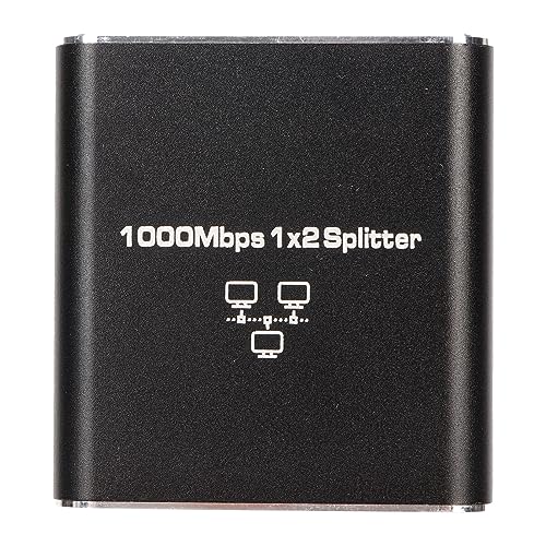 Ethernet -Port -Splitter, Ethernet Kabel Splitter 1 in 2 Out 1000 Mbit / S , RJ45 Netzwerk Port 1 Bis 2 , Gigabit Netzwerkschalter Aluminiumlegierungen Ethernet -Port -Splitter, Ethernet Kabel Splitter 1 in 2 Out 1000 Mbit / S , RJ45 Netzwerk Port 1 Bis 2 , Gigabit Netzwerkschalter Aluminiumlegierungen von Sorandy