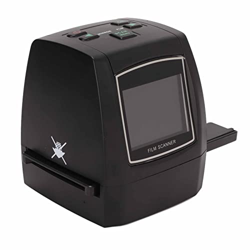 Filmscanner, 22 MP Filmnegativ Dia Scanner, 2,4 Zoll TFT LCD Bildschirm unterstützen EV und RGB Bearbeitungsfunktionen Unterstützung mehrerer Sprachen Quick One Button Scan Funktion(EU) von Sorandy