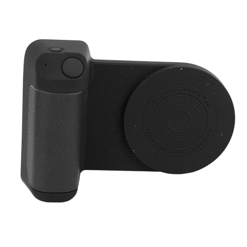 Magnetischer Telefongriff, Magnetkamera -Halterung, Schnurloser Ladeständer mit 3300 MAh für Video, Komfortables Griff, Rotierbares Design, Kompatibel mit Allen Smartphones (Black) von Sorandy