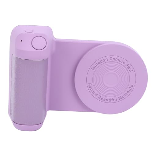 Magnetischer Telefongriff, Magnetkamera -Halterung, Schnurloser Ladeständer mit 3300 MAh für Video, Komfortables Griff, Rotierbares Design, Kompatibel mit Allen Smartphones (Purple) von Sorandy