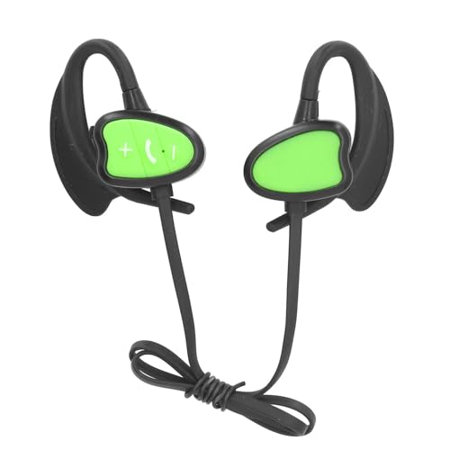 Schwimmkopfhörer, Ipx8 Wasserfest Bluetooth 5.4 Geräuschreduzierung Drahtlos Unterwasserkopfhörer mit 32 Gb Speicher, Schwimmende Ohrhörer für Tauchen Läuft Surfen (Green) von Sorandy