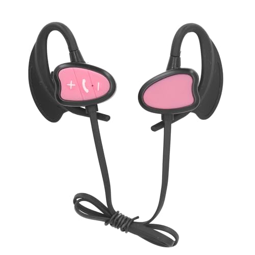 Schwimmkopfhörer, Ipx8 Wasserfest Bluetooth 5.4 Geräuschreduzierung Drahtlos Unterwasserkopfhörer mit 32 Gb Speicher, Schwimmende Ohrhörer für Tauchen Läuft Surfen (PINK) von Sorandy