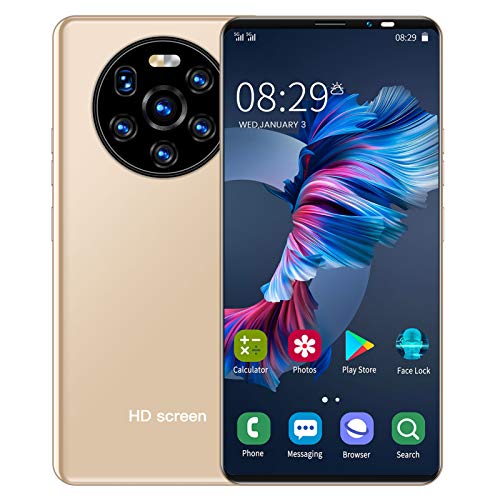 Smartphone ohne Vertrag Günstig, Mate40 Pro Dual SIM Handy Mobiltelefon, 5.45 Zoll HD Vollbild, Android 6.0, 1GB + 8GB ROM, 2MP + 5MP, 2200mAh Akku, Gesichts-/Fingerabdruck von Sorandy