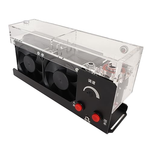 Sorandy 12V 5A 25W 1100ML Wassertank, Wasserkühlpumpe, Pumpe für PC-Wasserkühlsysteme, 4000 U/min Lüfter G1/4 Gewinde Wasserkühltank für die Industrie Sorandy 12V 5A 25W 1100ML Wassertank, Wasserkühlpumpe, Pumpe für PC-Wasserkühlsysteme, 4000 U/min Lüfter G1/4 Gewinde Wasserkühltank für die Industrie von Sorandy