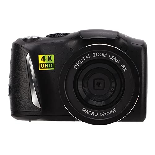 Sorandy 4K Digitalkamera, 48MP 16X Digital Zoom Kompaktkamera Fotokamera, Full HD Spiegelreflexkamera Fotoapparat mit 3.2'' IPS Bildschirm & Webcam Funktion, 128G Erweiterbar, USB Wiederaufladbare Sorandy 4K Digitalkamera, 48MP 16X Digital Zoom Kompaktkamera Fotokamera, Full HD Spiegelreflexkamera Fotoapparat mit 3.2'' IPS Bildschirm & Webcam Funktion, 128G Erweiterbar, USB Wiederaufladbare von Sorandy