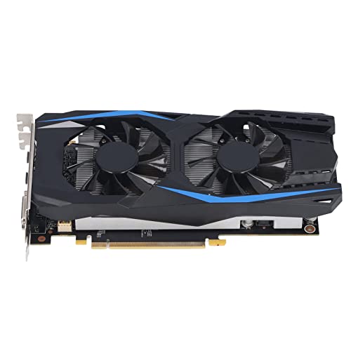 Sorandy GTX950 Grafikkarte, 2GB GDDR5 128Bit Computergrafikkarte für Heimspiele, Geräuscharme Desktop Grafikkarte mit Zwei Lüftern, Computer Grafikkarte für Gaming Arbeiten von Sorandy