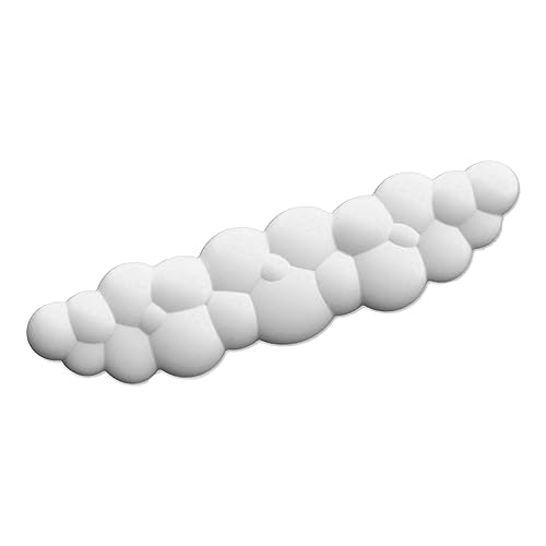 Sorandy Niedliches Handgelenkauflagen-Set, Cloud-Maus-Tastatur-Handgelenkauflage, Weiches, Verformungssicheres Memory-Schaum-Handgelenkpolster, Tastatur-Handgelenkauflage für von Sorandy