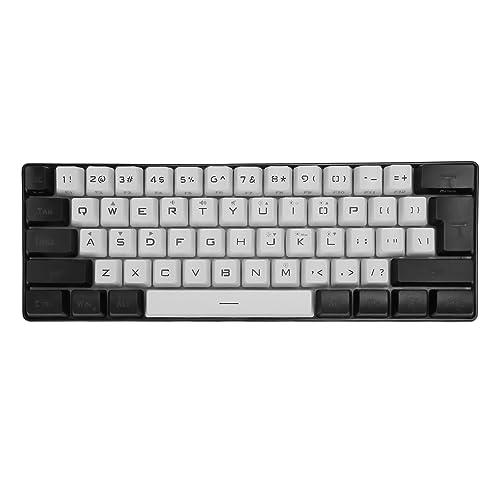 Sorandy RGB-Gaming-Tastatur mit Mechanischem Gefühl, Ergonomisches Design, Typ-C-Schnittstelle, Breite Kompatibilität, Kompakt und Tragbar, für Bürounternehmen (White) von Sorandy