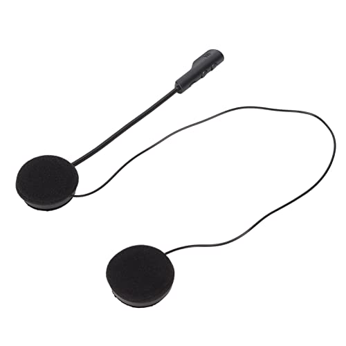 Sorandy T4 Motorradhelm Bluetooth-Headset, Intercom-Headset Universal-Helm-Audiosystem, Noise Cancelling, Lautstärkeregelung, Freisprecheinrichtung, Outdoor-Helm-Kopfhörer von Sorandy
