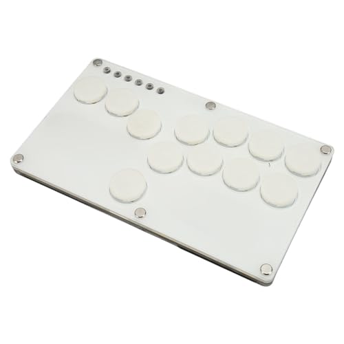 Sorandy USB Arcade Stick mit 12 Mechanischen Tasten und Makrofunktion, Arcade Fight Stick, Arcade Controller Joystick für PS3, für Switch PC, für SteamDeck, für MiSTerFPGA, für Sorandy USB Arcade Stick mit 12 Mechanischen Tasten und Makrofunktion, Arcade Fight Stick, Arcade Controller Joystick für PS3, für Switch PC, für SteamDeck, für MiSTerFPGA, für von Sorandy