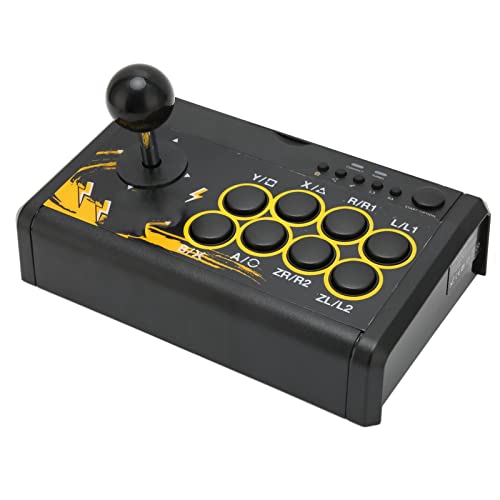 Sorandy USB Wired Game Joystick, PC Retro Arcade Fighting Game Controller mit Ergonomischem Design, Spielekonsolen-Gamepad für PS3 für Switch von Sorandy