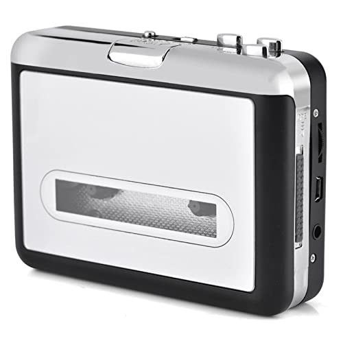 Tragbarer Kassettenspieler, Kassettenband zu CD Konverter über USB, Capture Audio Musik kompatibel mit Laptop und Personal Computer Convert Magnetic Belt zu MP3 Format Tragbarer Kassettenspieler, Kassettenband zu CD Konverter über USB, Capture Audio Musik kompatibel mit Laptop und Personal Computer Convert Magnetic Belt zu MP3 Format von Sorandy