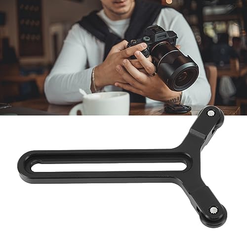 Sorandy Y-Halterung mit Doppelrädern, für Ronin S und für Ronin SC, Objektivunterstützungssystem, Schwarz, 5 kg Traglast, 2.2 cm Mindesthöhe, Kamera-Befestigung von Sorandy
