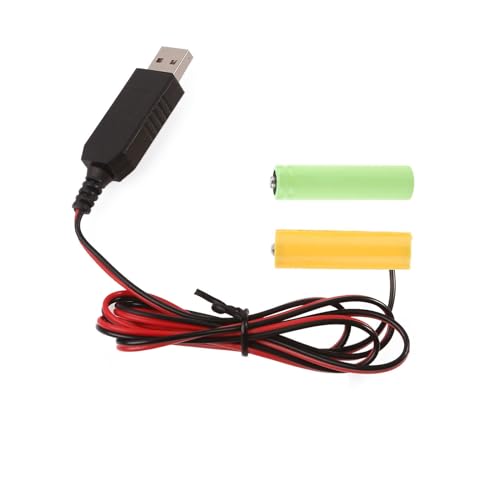 Sorrowso 5V2A USB Auf 3V AAA Batterie Adapter Der 3PCS 1 5V Batterien Für Taschenlampen Spielzeug Fernbedienung LED Leuchten Praktische Stromversorgung Ersetzt von Sorrowso
