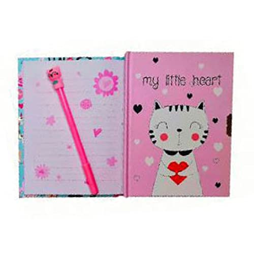 Geschenkset Katzen Tagebuch + Kugelschreiber 22x20 von Sort Import