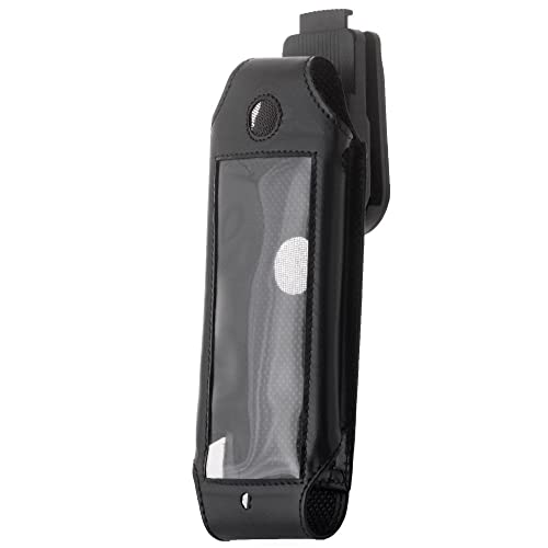 ESTUCHE DE Cuero SORYT AGFEO DECT 33IP, SNOM M25, Clip GIRATORIOR von Soryt