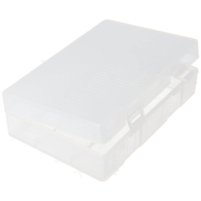 Akku-Aufbewahrungsbox für 4x 26650 max. Akkulänge bei 71,2mm, der 26650er AccuSafe von Soshine