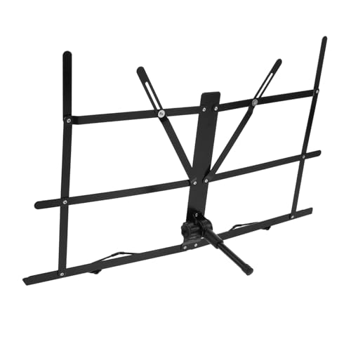 Sosoport 1 Satz Notenständer Ständer Notenhalter Buchständer zum Lesen Halterung für Tablet-Ständer Klavierbuchhalter Schreibtisch -Tablet -Ständer Metall Black Sosoport 1 Satz Notenständer Ständer Notenhalter Buchständer zum Lesen Halterung für Tablet-Ständer Klavierbuchhalter Schreibtisch -Tablet -Ständer Metall Black von Sosoport
