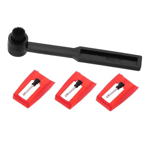 Sosoport 1 Satz Phonographennadel Nadelset für Plattenspieler Nadelreiniger Reinigungsbürste für Schallplatten Reinigungsset für Plattenspieler Rekordpinsel Aluminiumstange Sosoport 1 Satz Phonographennadel Nadelset für Plattenspieler Nadelreiniger Reinigungsbürste für Schallplatten Reinigungsset für Plattenspieler Rekordpinsel Aluminiumstange von Sosoport