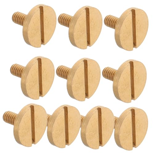 Sosoport 10 Stück Schrauben für Musikinstrumentenzubehör Reparaturzubehör für Trompeten Ersatzteile für Trompeten Instrument Reparaturteil Trompetenzubehör Metall Golden Sosoport 10 Stück Schrauben für Musikinstrumentenzubehör Reparaturzubehör für Trompeten Ersatzteile für Trompeten Instrument Reparaturteil Trompetenzubehör Metall Golden von Sosoport
