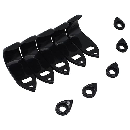 Sosoport 10Stücke Saxophon Daumenauflage Kissen Fingerstütze für Klarinette Material Bequem und Stabil Schützt Instrument und Hände für Langes von Sosoport