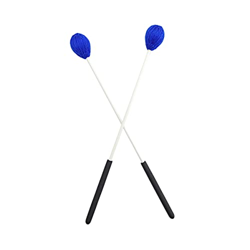 Sosoport 1Paar Woll Drumsticks Percussion Mallet Hammer für Professionelle und Studentische Nutzung Vielseitiges Instrumentenzubehör für Trommeln und Klavier Sosoport 1Paar Woll Drumsticks Percussion Mallet Hammer für Professionelle und Studentische Nutzung Vielseitiges Instrumentenzubehör für Trommeln und Klavier von Sosoport
