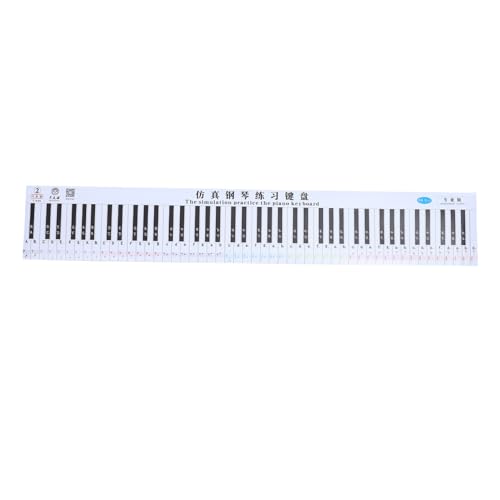 Sosoport 1Stück Piano Übungsgrafik Tasten Klaviertastatur Aufkleber für Anfänger Einfache Handhabung Druckqualität für Lehrer und Lernhilfe Sosoport 1Stück Piano Übungsgrafik Tasten Klaviertastatur Aufkleber für Anfänger Einfache Handhabung Druckqualität für Lehrer und Lernhilfe von Sosoport