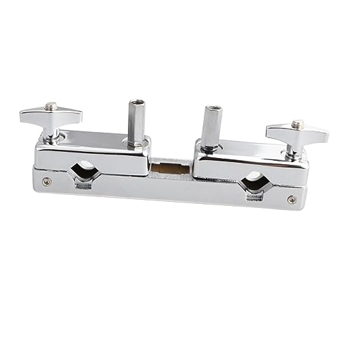 Sosoport 1Stück Zinklegierung Trommelhalter mit Doppelmaulklemme und Langlebiger Trommelzubehör Clip Höhenverstellbar und Stabil für Schlagzeuger für Verschiedene Sosoport 1Stück Zinklegierung Trommelhalter mit Doppelmaulklemme und Langlebiger Trommelzubehör Clip Höhenverstellbar und Stabil für Schlagzeuger für Verschiedene von Sosoport