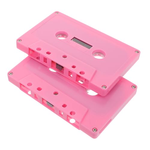 Sosoport 2 Stück Retro Kassetten Im Vintage Kassettenband Leer Leere Kassetten Musikkassetten Leere Kassetten Leere Audiokassetten Leere Kassetten Kassette Rosa Kunststoff Sosoport 2 Stück Retro Kassetten Im Vintage Kassettenband Leer Leere Kassetten Musikkassetten Leere Kassetten Leere Audiokassetten Leere Kassetten Kassette Rosa Kunststoff von Sosoport