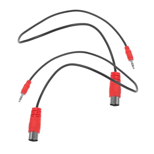 Sosoport 2Stücke Audioadapter Midi Pin Kabel Abgewinkeltes Design für Keyboard Piano Soundkarten und Mehr Vielseitiges Audiokabel für Optimale Sosoport 2Stücke Audioadapter Midi Pin Kabel Abgewinkeltes Design für Keyboard Piano Soundkarten und Mehr Vielseitiges Audiokabel für Optimale von Sosoport