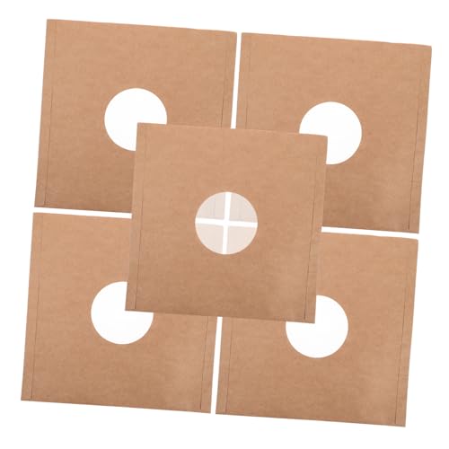 Sosoport 5 Stück 12 Schallplattentasche aus Vinyl Vinyl-Schutzhüllen Albumhüllen aus Papier Matte Schallplattenschutz schützend matte Albumcover Kraft Lösung Light Brown Sosoport 5 Stück 12 Schallplattentasche aus Vinyl Vinyl-Schutzhüllen Albumhüllen aus Papier Matte Schallplattenschutz schützend matte Albumcover Kraft Lösung Light Brown von Sosoport