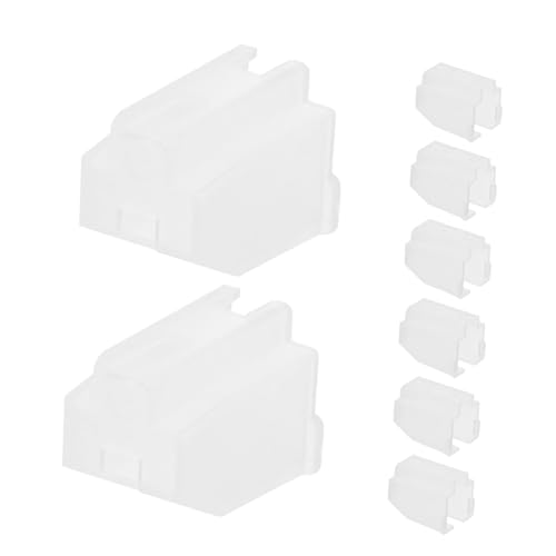 Sosoport 8 Stück Stylus-Schutzhülle Plattenspielerzubehör austauschbare Nadelabdeckungen für Vinyl-Spieler Nadelschutz für Vinyl-Spieler Vinyl-Player-Adapter Plastik Weiß Sosoport 8 Stück Stylus-Schutzhülle Plattenspielerzubehör austauschbare Nadelabdeckungen für Vinyl-Spieler Nadelschutz für Vinyl-Spieler Vinyl-Player-Adapter Plastik Weiß von Sosoport