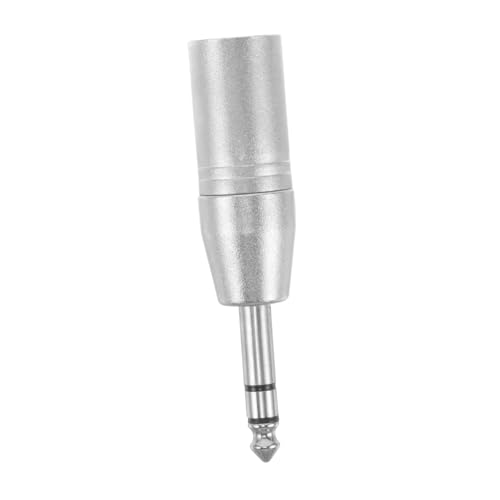 Sosoport Audio-Adapter Audiokonverter Adapter Für Mikrofonkabel Audio-klinkenadapter Kopfhöreradapter Viertel Zoll Bis XLR Kopfhöreranschlussadapter Mikrofonstecker Metall Sosoport Audio-Adapter Audiokonverter Adapter Für Mikrofonkabel Audio-klinkenadapter Kopfhöreradapter Viertel Zoll Bis XLR Kopfhöreranschlussadapter Mikrofonstecker Metall von Sosoport