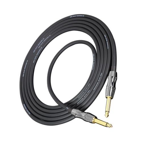 Sosoport Elektrisches Gitarrenkabel Audiokabel für Musikinstrumente Langlebig für Gitarre Bass Keyboard Lärmschutz und Signalübertragung Sosoport Elektrisches Gitarrenkabel Audiokabel für Musikinstrumente Langlebig für Gitarre Bass Keyboard Lärmschutz und Signalübertragung von Sosoport