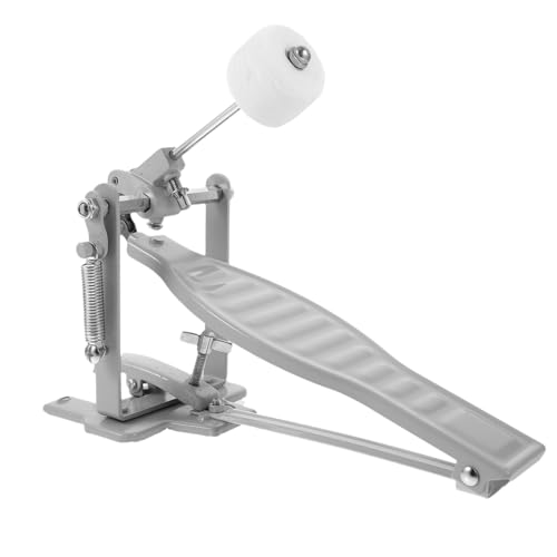 Sosoport Hammertrommelpedal einzelnes Bassdrum-Pedal Zubehör für Trommeln Drum-Fußpedal Kick-Drum-Pedal Trommel-Einzelpedal Schlagzeug-Pedale Drum-Kit-Pedal-Zubehör Aluminiumlegierung Weiß Sosoport Hammertrommelpedal einzelnes Bassdrum-Pedal Zubehör für Trommeln Drum-Fußpedal Kick-Drum-Pedal Trommel-Einzelpedal Schlagzeug-Pedale Drum-Kit-Pedal-Zubehör Aluminiumlegierung Weiß von Sosoport