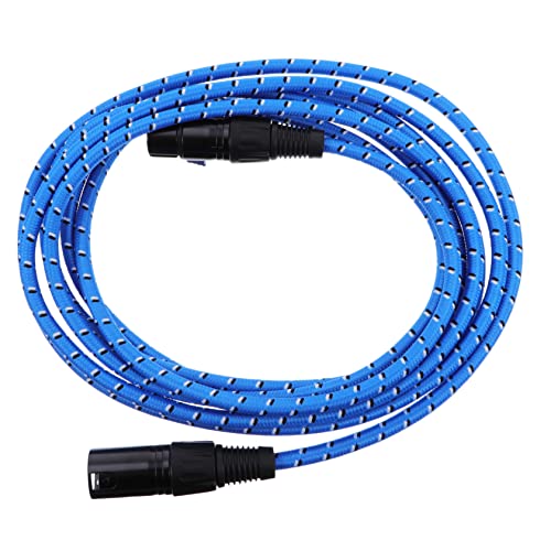 Sosoport Mikrofon Xlr Kabel Geflochtenes Audio Kabel mit Stecker für Gitarren Mischpulte und Kopfhörerverstärker Starke Schallübertragung Sosoport Mikrofon Xlr Kabel Geflochtenes Audio Kabel mit Stecker für Gitarren Mischpulte und Kopfhörerverstärker Starke Schallübertragung von Sosoport