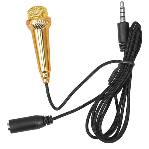 Sosoport Mini Mikrofon für Handy Tragbares Aufnahmegerät mit Gehäuse Kompatibel mit Meisten Elektronischen Geräten für Karaoke Outdoor Events und Reisen Sosoport Mini Mikrofon für Handy Tragbares Aufnahmegerät mit Gehäuse Kompatibel mit Meisten Elektronischen Geräten für Karaoke Outdoor Events und Reisen von Sosoport
