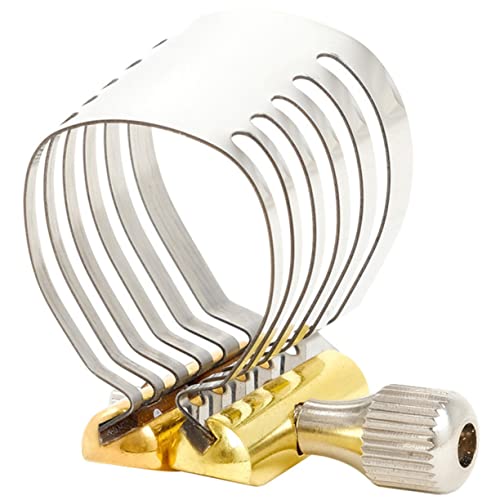 Sosoport Sax Clip aus Hohlaus Saxophon Mundstückligatur für Optimale Stabilität Zubehör für Saxophonliebhaber Hochwertige Handwerkskunst Sosoport Sax Clip aus Hohlaus Saxophon Mundstückligatur für Optimale Stabilität Zubehör für Saxophonliebhaber Hochwertige Handwerkskunst von Sosoport