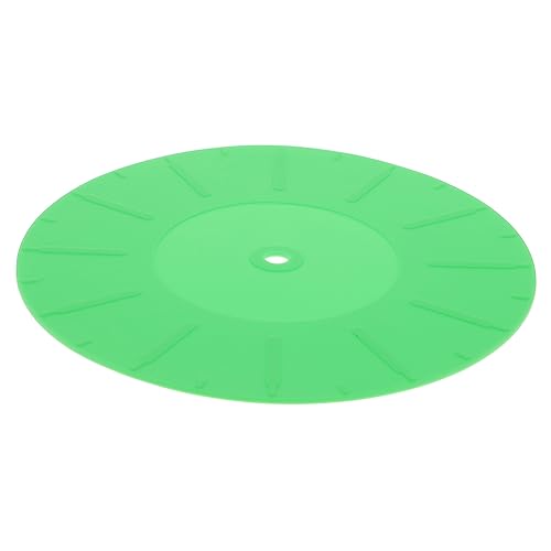 Sosoport Silikon Matte Antistatische Plattenscheibe Schutzmatte Für Vinyl Schallplatten Rutschfestes Zubehör Für Turntables von Sosoport
