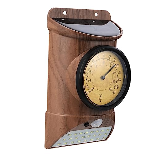 Sosoport Thermometertyp Induktion Solar Wandthermometer Solarsensor Wandleuchte Außen Solarthermometer Bewegungsmelderleuchte Außenbeleuchtungswerkzeug Außenwandleuchte Brauner Kunststoff Sosoport Thermometertyp Induktion Solar Wandthermometer Solarsensor Wandleuchte Außen Solarthermometer Bewegungsmelderleuchte Außenbeleuchtungswerkzeug Außenwandleuchte Brauner Kunststoff von Sosoport