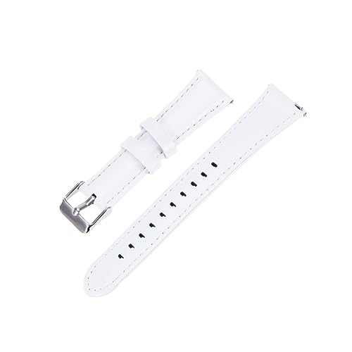 Sosoport Uhrenarmband Aus Leder 1stk Uhrenarmbänder Uhrenarmband Kompatibel Mit Vivoactive 3 Music Lederarmband Weiß Anschauen Uhrenarmbänder Aus Leder von Sosoport