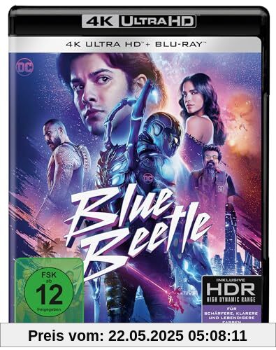 Blue Beetle [4K Ultra HD & Blu-ray] von Soto, Angel Manuel
