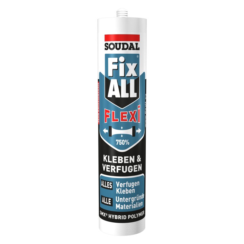 Fix ALL® FLEXI Kleb- und Dichtstoff auf SMX Hybrid Polymer Basis - 470g - grau von Soudal N.V.
