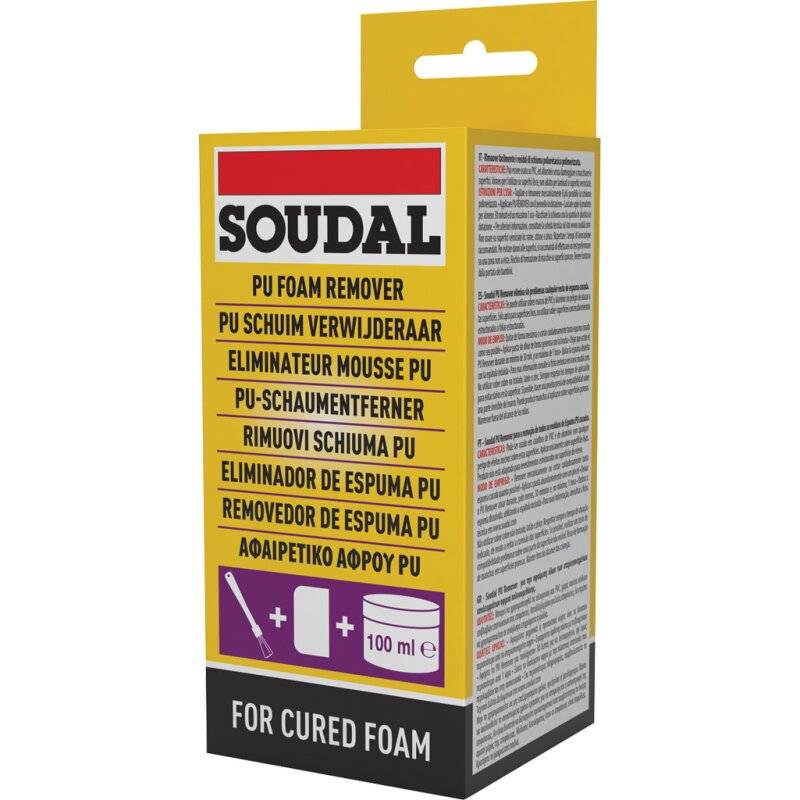 PU-Remover zur Entfernung von ausgehärtetem Bauschaum auf glatten Oberflächen von Soudal N.V.